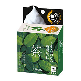 自然ごこち 茶 洗顔石けん 自然ごこち 茶 洗顔石けん