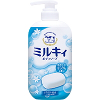 ミルキィボディソープ やさしいせっけんの香り　ポンプ付