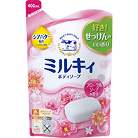 ミルキィボディソープ フローラルソープの香り 詰替用