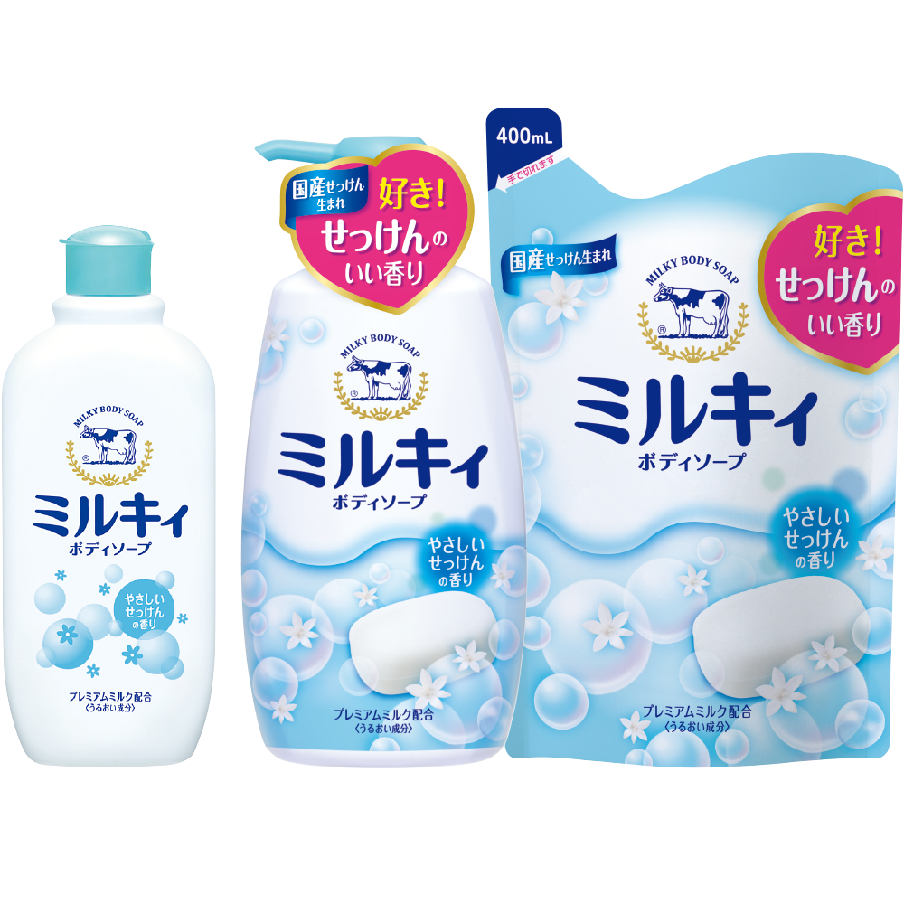 ミルキィボディソープ やさしいせっけんの香り ミルキィボディソープ やさしいせっけんの香り